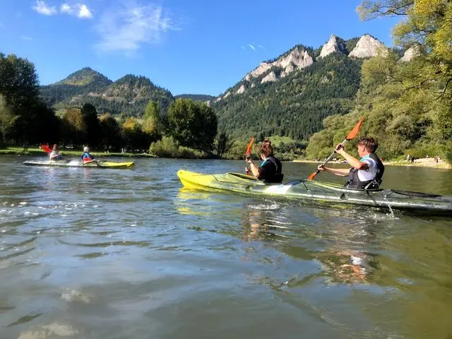 Szczawnica, uzdrowisko nad Dunajcem w Pieninach